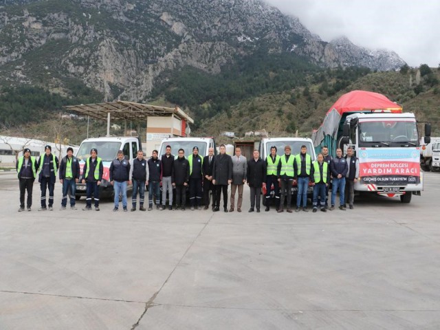 MANİSA'DAN DEPREM BÖLGESİNE YARDIM