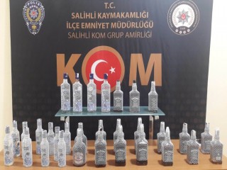 31 ŞİŞE KAÇAK İÇKİ ELE GEÇİRİLDİ