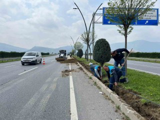 ÇEVRE YOLU AYDINLANIYOR