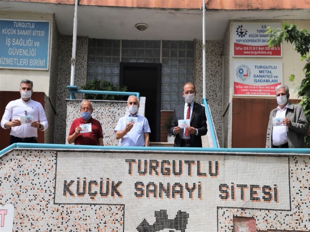 TURGUTLU ESNAFINA MASKE DESTEĞİ