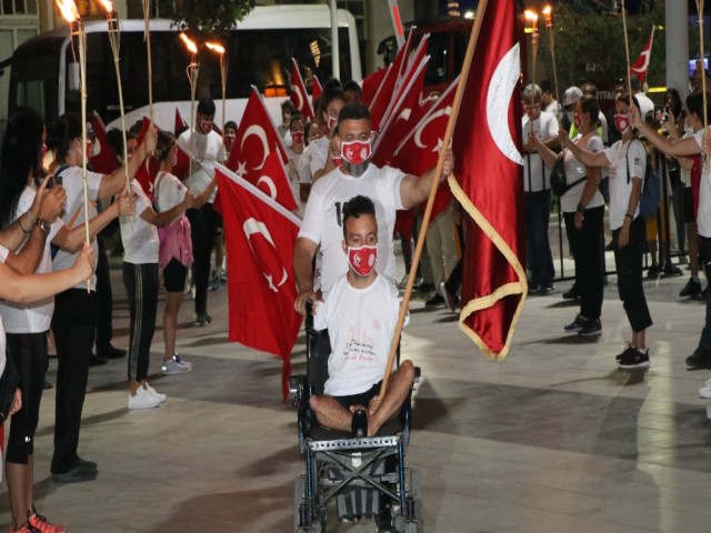 15 TEMMUZ SANCAK KOŞUSU DÜZENLENDİ