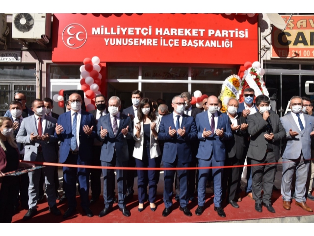 YUNUSEMRE MHP'YE COŞKULU AÇILIŞ