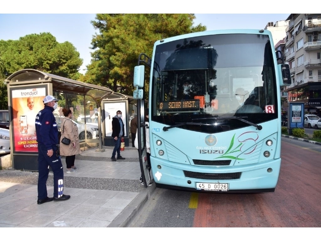 HALK OTOBÜSLERİ KAPANMADA ÇALIŞACAK