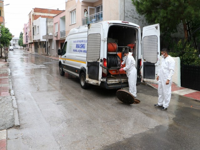 MASKİ TAŞKINLARA SON VERİYOR