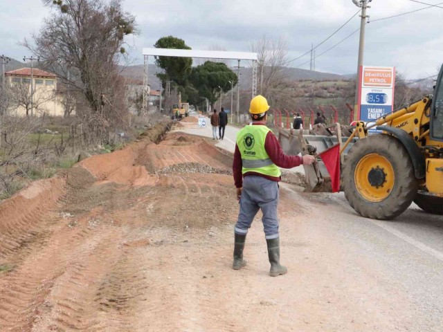 GÜNEŞLİ'YE 48 KM'LİK ALTYAPI ÇALIŞMASI