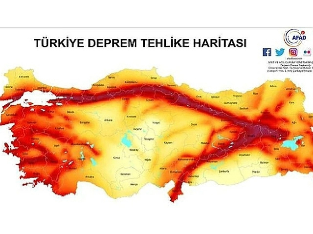 ''500 'E YAKIN DİRİ FAY HATTI VAR ''