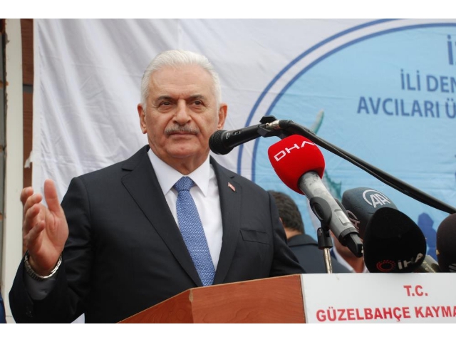 BİNALİ YILDIRIM İZMİR'DEN GELİYOR