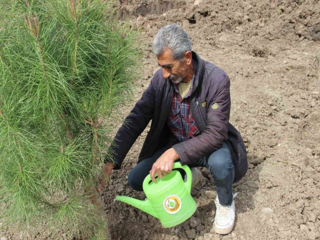 DEPREM ŞEHİTLERİ MANİSA'DAKİ ORMANDA YAŞAYACAK