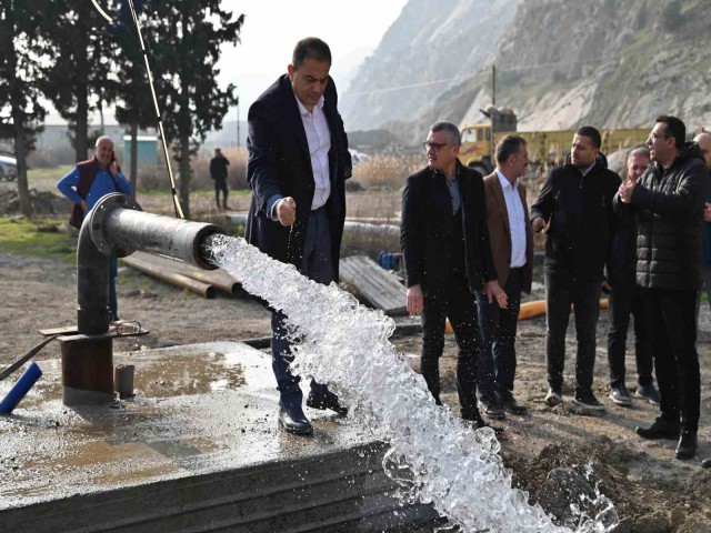 İÇME SUYU REZERVLERİ GELECEĞE HAZIRLANIYOR