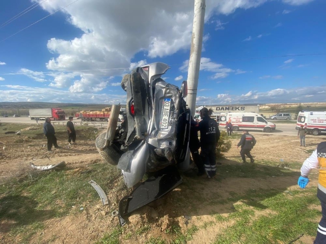 AFYON'DA FECİ KAZA