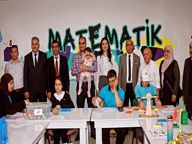 SARIGÖL'ÜN İLK MATEMATİK ATÖLYESİ AÇILDI