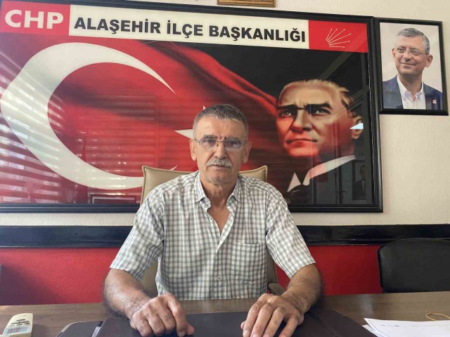 ALAŞEHİR CHP DE YENİ BAŞKAN MEHMET KAYACIK OLDU