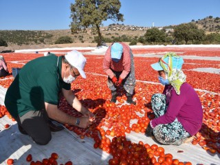 BAŞKAN ÇERÇİ ÜRETİCİLERİ DİNLEDİ