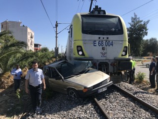 MANİSA'DA TREN KAZASI