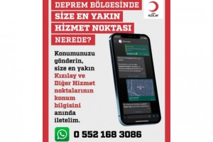 KIZILAY HİZMET NOKTASI NEREDE