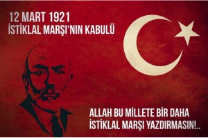 ''ALLAH BU MİLLETE BİR DAHA İSTİKLAL MARŞI YAZDIRMASIN''