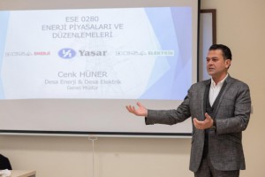 ELEKTRİK PİYASALARI DERSİ VERİLECEK