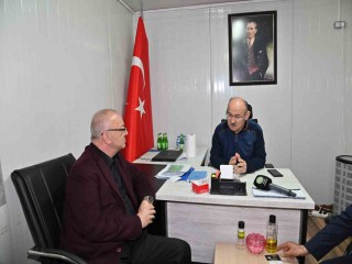 BAŞKAN ERGÜN HATAY'DA VALİ KARADENİZ İLE BULUŞTU