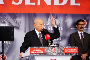 MHP GENEL BAŞKANI KONUŞTU